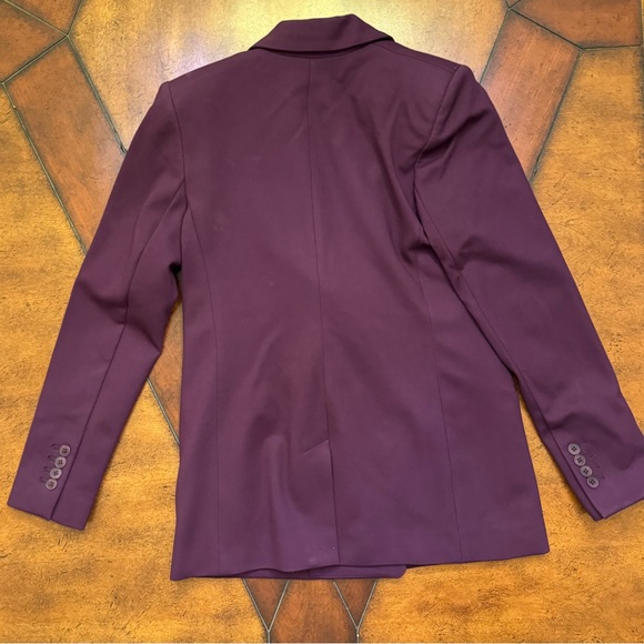 Express Dark Plum Blazer Size XS - Picture 2 of 3